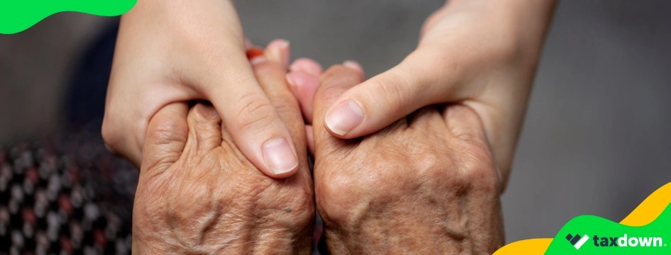 manos de abuelos que calculan la pension de jubilacion