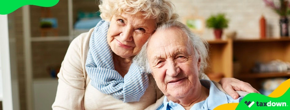 abuelos calculando la pension de jubilacion